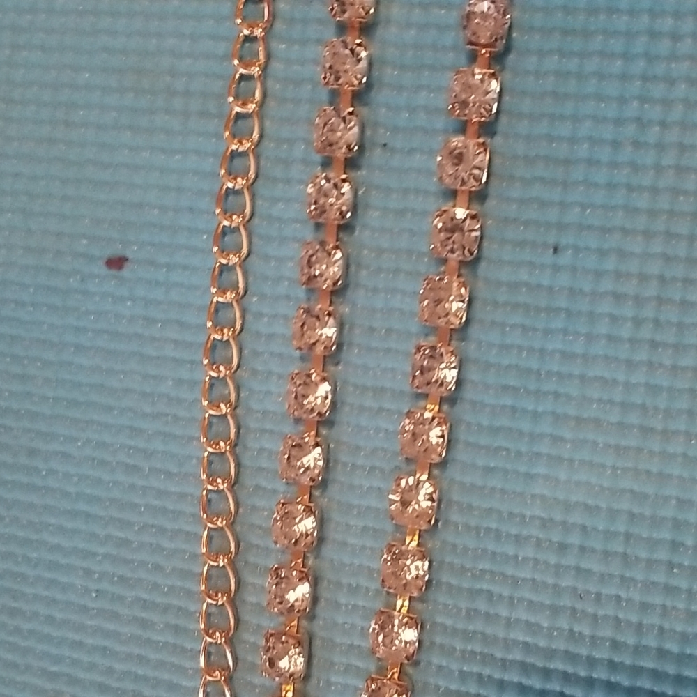 Gold Rhinestone belt - Picture 10 of 10